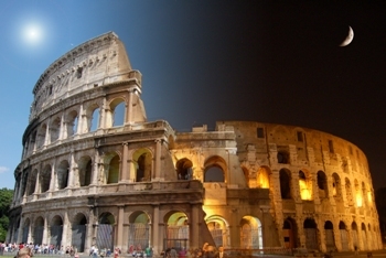 The Colosseum in Rome